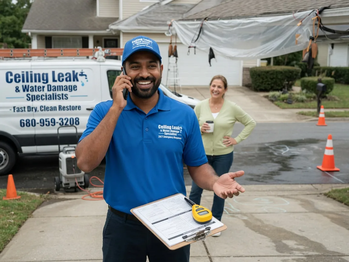 Ceiling Leak Cleanup Lincoln Park, NJ FAQs